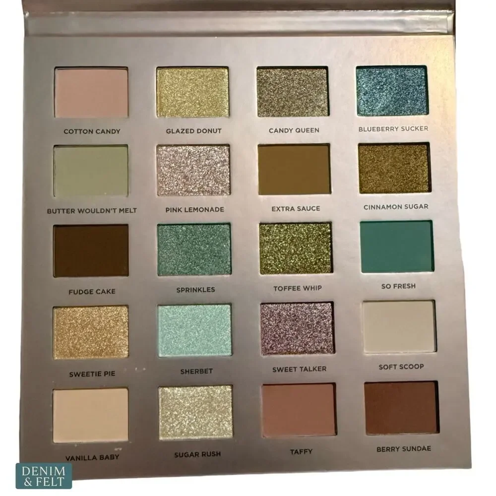 NEW Iconic London Treat‎ Yourself Eyeshadow Palette 20 Shade Pastel Glam Beauty